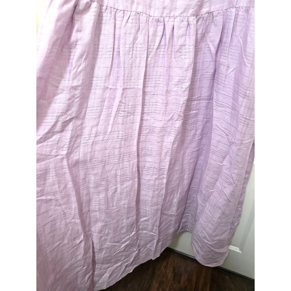 NWT Country Road Lavender Sleeveless Maxi Dress Spaghetti Straps & Tiered Design - Picture 4 of 10